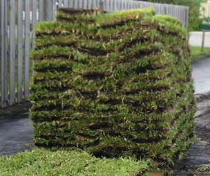 sod pile